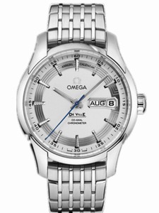 Omega 41mm Automatic Hour Vision Annual Calendar Silver Stainless Steel Case With Stainless Steel Bracelet Watch #431.30.41.22.02.001 (Men Watch)