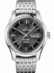 Omega 41mm Automatic Hour Vision Annual Calendar Gray Dial Stainless Steel Case With Stainless Steel Bracelet Watch #431.30.41.22.06.001 (Men Watch)