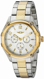 Invicta Beige Dial Gold Plated Watch #43659-002 (Men Watch)