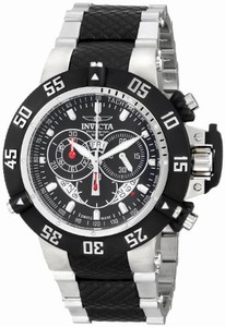 Invicta Swiss Quartz Black Watch #4696SYB (Men Watch)