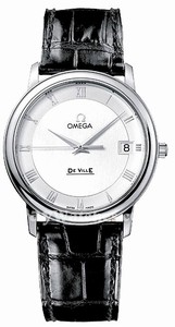 Omega Quartz Date DeVille Watch #4810.33.01 (Men Watch)