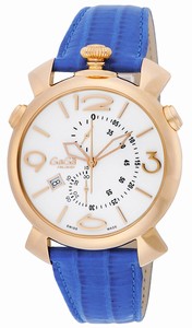 GaGa Milano Swiss quartz Dial color White Watch # 5098.01BT (Men Watch)