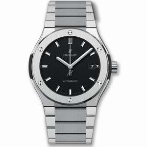 Hublot Automatic Black Dial Date Titanium Watch # 510.NX.1170.NX (Men Watch)