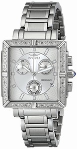 Invicta Swiss Quartz Silver Watch #5377 (Women Watch)