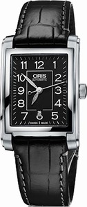 Oris Swiss automatic Dial color Black Watch # 56176564034LS (Men Watch)