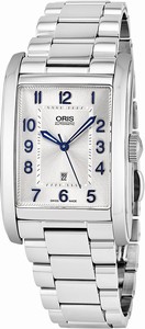 Oris Swiss automatic Dial color Silver Watch # 56176934031MB (Men Watch)