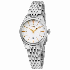 Oris Silver Dial Stainless Steel Band Watch #56177224031MB (Men Watch)