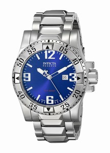 Invicta Blue Dial Stainless Steel Band Watch #5673 (Men Watch)