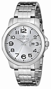 Invicta Silver Dial Stainless Steel Band Watch #5773 (Men Watch)