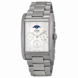 Oris Silver Automatic Watch #582-7694-4061MB (Men Watch)