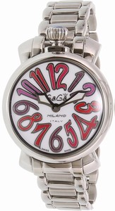 GaGa Milano Swiss quartz Dial color Silver Watch # 6020.4 (Women Watch)