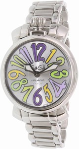 GaGa Milano Swiss quartz Dial color Silver Watch # 6020.5 (Women Watch)
