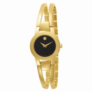 Movado Swiss Quartz Gold Tone Watch #604758 (Women Watch)