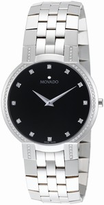 Movado Swiss Quartz Stainless Steel Watch #606237 (Women Watch)