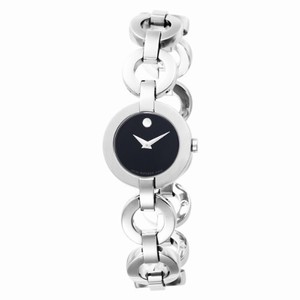 Movado Swiss Quartz Stainless Steel Watch #606260 (Women Watch)