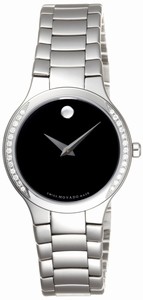 Movado Swiss Quartz Stainless Steel Watch #606385 (Women Watch)