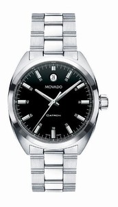 Movado Swiss Quartz Stainless Steel Watch #606476 (Men Watch)