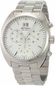 Movado Swiss Quartz Stainless Steel Watch #606477 (Men Watch)