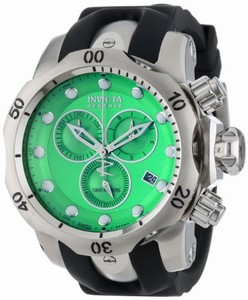 Invicta Swiss Quartz Green Watch #6105 (Men Watch)