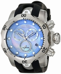 Invicta Blue Dial Stainless Steel Band Watch #6118 (Men Watch)