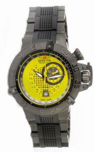 Invicta Swiss Quartz GMT Watch #6170 (Men Watch)