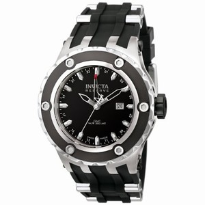 Invicta Swiss Quartz Black Watch #6181 (Men Watch)