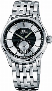 Oris Artelier Skeleton Small Second Men's Watch # 62375824054B