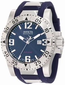 Invicta Blue Dial Stainless Steel Band Watch #6253 (Men Watch)