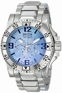 Invicta Swiss Quartz Blue Watch #6259 (Men Watch)