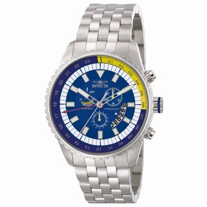 Invicta Swiss Quartz GMT Watch #6288 (Men Watch)