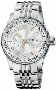 Oris Aviation Big Crown Small Second Pointer Date Mens Watch #64576294061MB