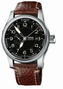 Oris Automatic Self-wind Stainless Steel Watch #64576294064LS (Men Watch)