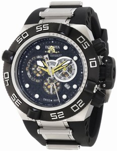 Invicta Swiss Quartz Black Watch #6568 (Men Watch)