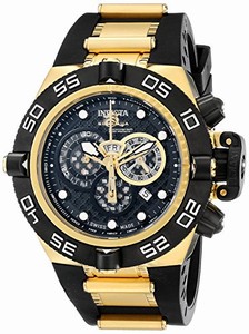 Invicta Swiss Quartz Black Watch #6583 (Men Watch)