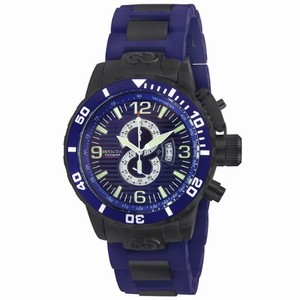 Invicta Japanese Quartz Black-ion-plated-stainless-steel Watch #6600 (Watch)