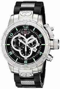 Invicta Swiss Quartz Black Watch #6674 (Men Watch)