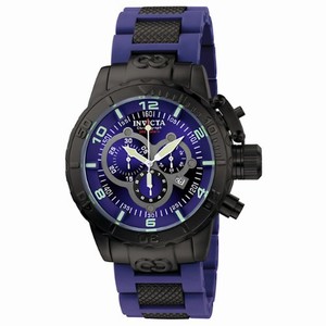 Invicta Swiss Quartz Blue Watch #6682 (Men Watch)