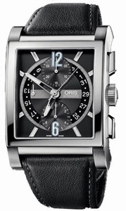 Oris Culture Rectangular Titan Mens Watch # 67476257064LSFC