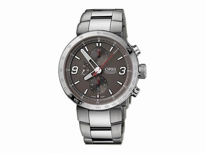 Oris TT1 Chronograph Automatic Gray Dial Stainless Steel#67476594163MB (Men Watch)