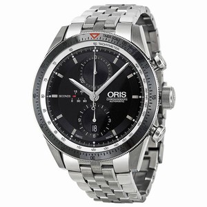 Oris Artix GT Chronograph Automatic Black Dial Stainless Steel Watch# 67476614154MB (Men Watch)