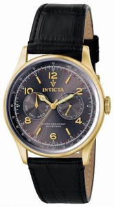 Invicta Swiss Quartz Gold-plated Stainless Steel Watch #6751 (Watch)