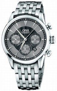 Oris Artelier Chronograph Automatic Men's Watch # 67676034054MB 676 7603 40 54 MB