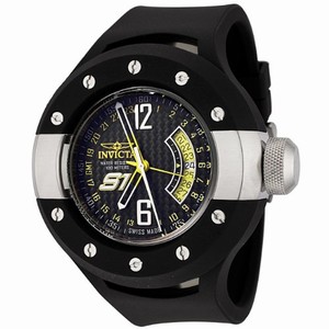 Invicta Swiss Quartz Black Watch #6840 (Men Watch)