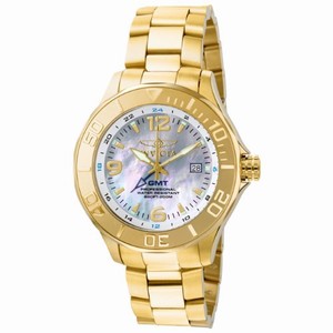 Invicta Swiss Quartz Mother of pearl Watch #6889 (Men Watch)