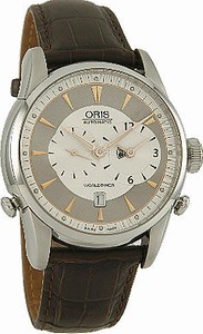 Oris Artelier Skeleton Worldtimer Men's Watch # 69075814051LSFC