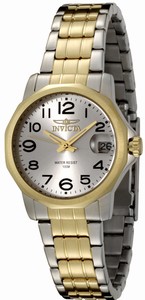 Invicta Specialty Quartz Analog Date Two Tone Stainless Steel Watch # 6912 (Women Watch)