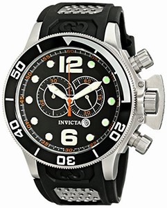 Invicta Swiss Quartz Black Watch #6915 (Men Watch)