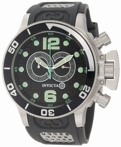 Invicta Swiss Quartz Black Watch #6916 (Men Watch)