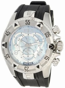 Invicta Silver Dial Rubber Band Watch #6970 (Men Watch)