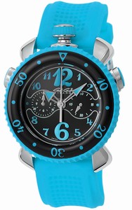 GaGa Milano Swiss quartz Dial color Black Watch # 7010.03 (Men Watch)